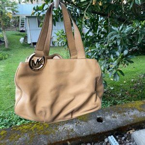 MK leather woman's handbag